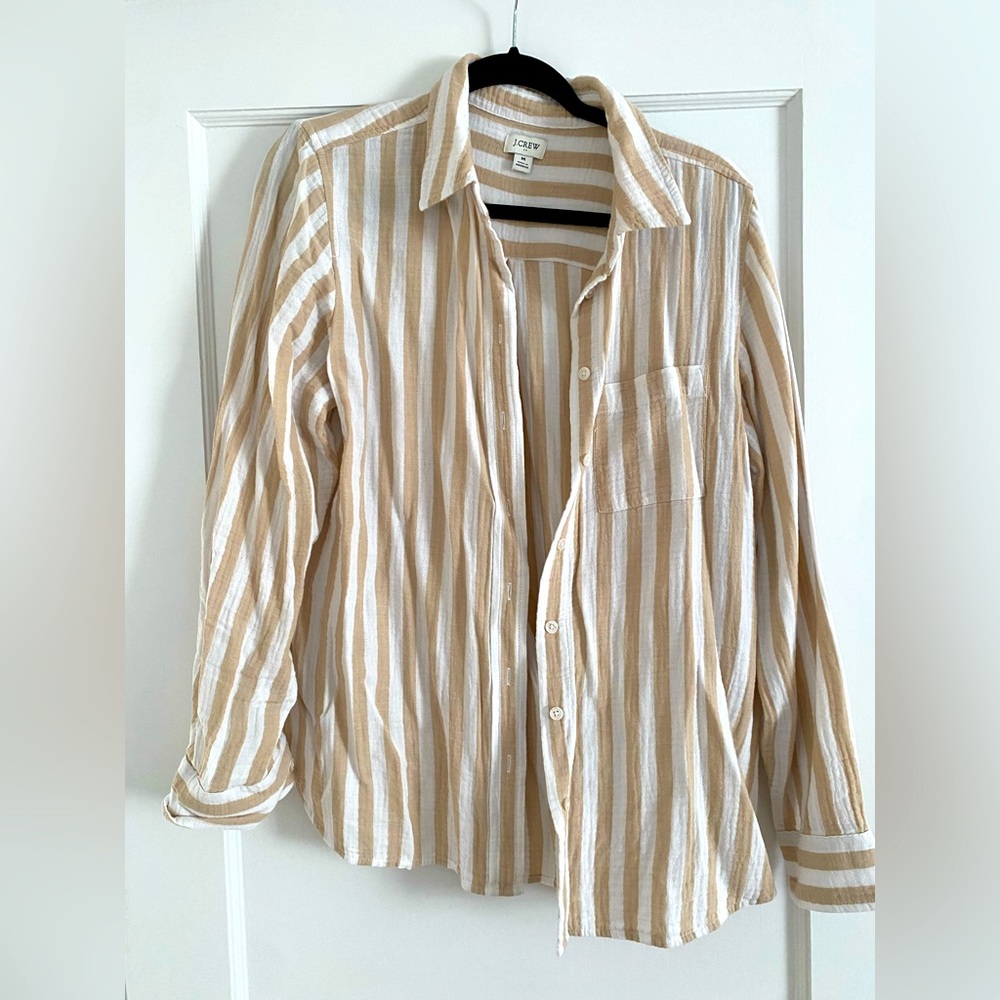 J Crew 100% Cotton Button Down